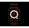 Smart saat Apple Watch Ultra GPS + Cellular, 49mm NFC Titanium Case with Orange Alpine Loop - Medium (MQFL3GK/A)